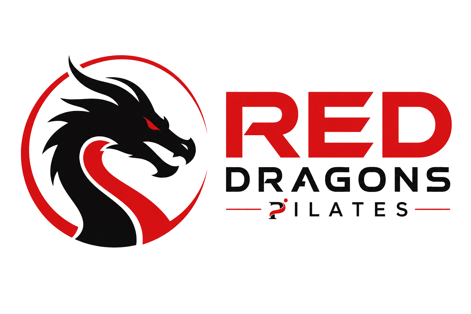 Red Dragons Pilates logo